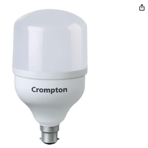 Crompton LED Lamp | 40W | Cool Day Light | B22 Base | 6500 Kelvin | 1 year Warranty | Pack of 1
